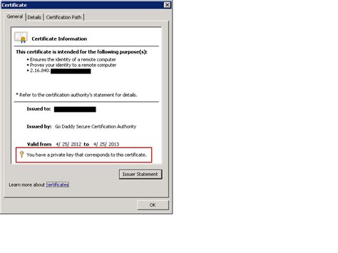 repair private key asking for smart card|How to recover the private key of an SSL certificate in an IIS .